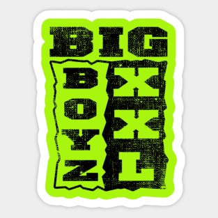 BIG BOYZ XXL BODYBUILDING Sticker